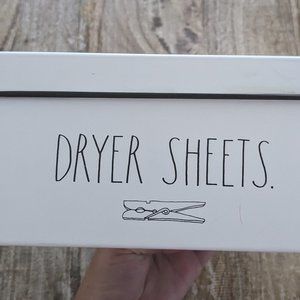 Rae Dunn dryer sheet canister with lid